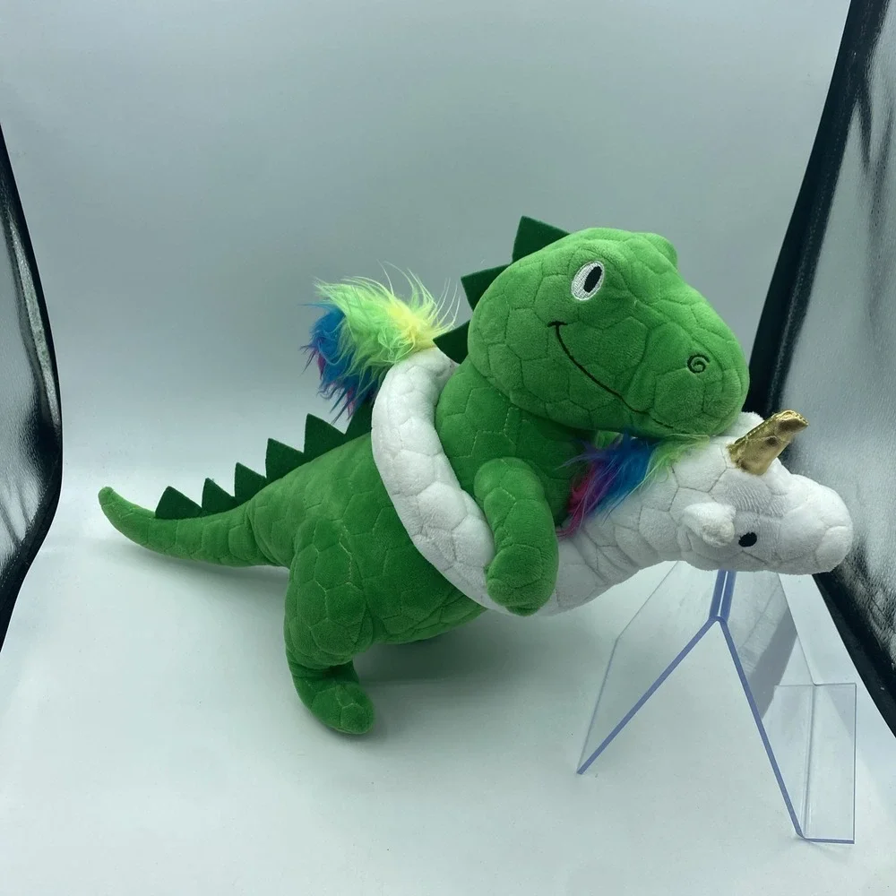 Fringe Plush Dog Toy Unicorn Dinosaur Dream Rex squeaker